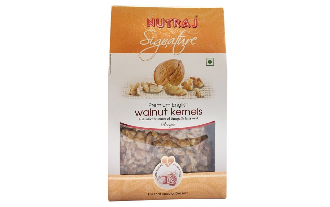 Nutraj Signature Premium English Walnut Kernels   Box  200 grams